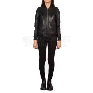 2025 nouveau Style vestes en cuir prix de gros femmes vestes en cuir arrivée chaude vestes en cuir - Product Image 6