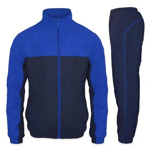 Ensemble de survêtements d'hiver pour hommes de haute qualité personnalisés, coupe ajustée, vêtements de sport d'extérieur respirants, survêtement, prix de gros d'usine - Product Image 5