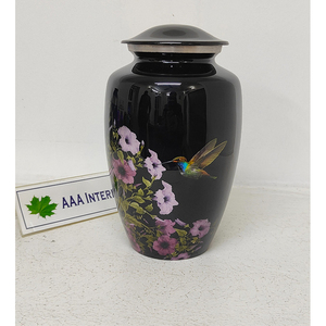 Fabricante y exportador indio que vende urnas de recuerdo de cremación de aluminio con estilo atractivo para adultos para compradores genuinos - Product Image 1