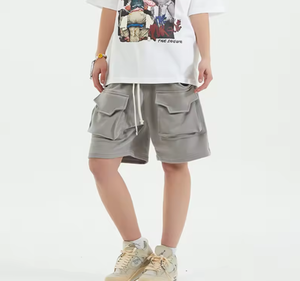 Beach Sublimated Wholesale <b>Zipper</b> Pocket Blank Jogger Workout Polyester Summer Custom Boxing Double Layer Mesh Men'S Gym <b>Shorts</b> - Product Image 5