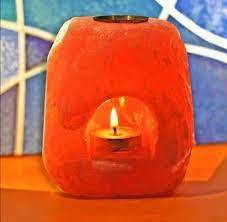 Venta al por mayor de lámparas de sal del Himalaya a granel con estilo de flor tallada Aroma natural Solución de iluminación terapéutica - Product Image 2