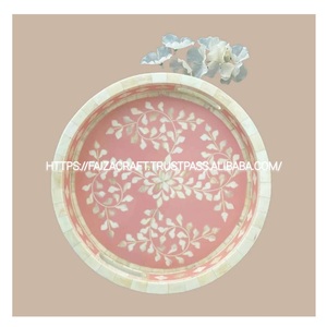 Bandeja de resina Rectangular Decoración del hogar Regalo Cocina Uso Material metálico - Product Image 3