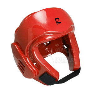 Material de cuero de alta calidad, equipo deportivo para jóvenes, venta al por mayor, protector de cabeza de boxeo para Rugby, Taekwondo, Kickboxing - Product Image 1