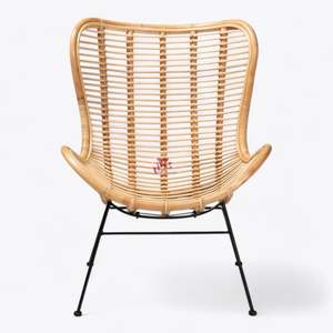 Wholesale Modern Rattan Lounge <b>Chair</b> Rattan <b>Arm</b> <b>Chair</b> Luxury Living <b>Room</b> Bedroom Sofas Direct Factory Price - Product Image 2