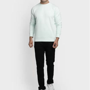 <b>Men</b> Winter Oversized Sweatshirt 100% Cotton Lightweight Casual Fit Breathable Loose Layer for Everyday <b>Walking</b> - Product Image 5