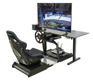 Configuration de simulateur de conduite pour simulateur de course sur PC//PS4, support de volant de course Logitech G25/G27/G29/G920/G923, réaliste - Product Image 6