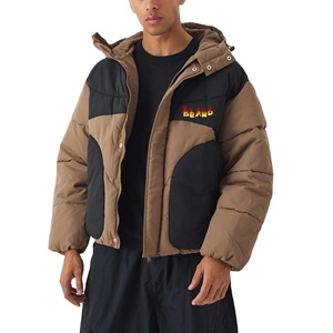 Chaqueta Bomber de Invierno para Hombre, Personalizada al por Mayor, con Capucha, de Mezclilla, Cuero Vintage, Transpirable, Cortavientos, Abrigos 2026 - Product Image 1