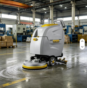 Nouvelle machine professionnelle de nettoyage de sols 24V ST-X510, autolaveuse autoportée, batterie 24V 100Ah, garantie 1 an pour entrepôts et usines - Product Image 6