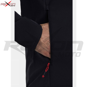 Vestes Softshell pour hommes coupe-vent extensible dans les 4 sens pour le camping et la randonnée d'hiver Oem Logo personnalisé - Product Image 3