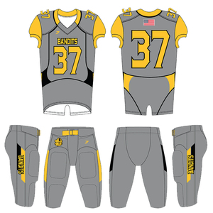 Jersey de Fútbol Americano de Diseño Superior, Uniforme de Fútbol Americano Transpirable para Juegos Profesionales, Equipamiento Deportivo Sublimado - Product Image 1