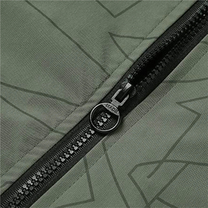 Veste bomber pour homme en gros, 100% polyester, devant droit, imperméable, coupe-vent, respirante, séchage rapide, vêtements d'hiver, service OEM - Product Image 5