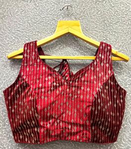 Blusa RADHEY moderna con válvulas pesadas Diseño Strach con hermoso nudo Listo para usar Formal Verano Modesto Tops Volver Patrón abierto - Product Image 6