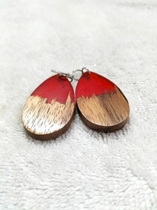 Resin Necklace with Stylish Drop Earrings <b>Set</b> for <b>Women</b>, Designer Party & Casual Wear Resin earrings resin earrings mold - Product Image 6
