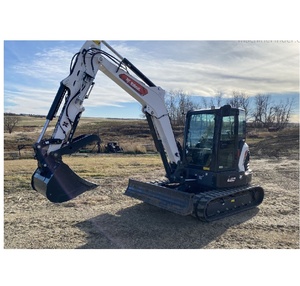 Excavatrice Bobcat E60 haute performance, machine de terrassement de 6 tonnes pour la construction routière, l'aménagement paysager et les travaux d'excavation - Product Image 6