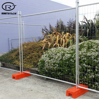 Système de clôture de construction temporaire standard australien de 1.8m x 2.1m