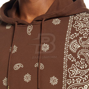 Sudaderas con capucha personalizadas de alta calidad Ropa de invierno informal con cuello con capucha de patrón sólido - Product Image 5