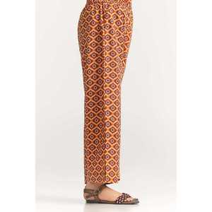 Pantalones de Cintura Alta JG-TRC-SS24-302 con Decoración Estampada - Product Image 1