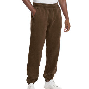 Ropa para exteriores Pantalón de chándal Ropa deportiva Tela de algodón Colección de invierno Pantalones de chándal relajados y cómodos para hombres - Product Image 1