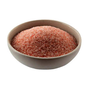 Sel de l'Himalaya 100% biologique de haute qualité, gros grains de 2 à 5 mm, rose foncé, sain, comestible, en poudre, en vrac, emballage en boîte - Product Image 1