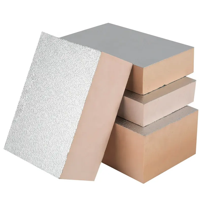Phenolic insulation board Double sided aluminum foil exterior wall foam insulation thermal insulation sandwich panels