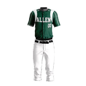 Conjunto de uniforme de béisbol personalizado camisetas sublimación Logo impresión tira béisbol Softball desgaste bordado camiseta de béisbol - Product Image 1