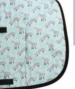 Sudadero Inglés Blanco Premium de Alta Calidad, Acolchado de Espuma Suave y Duradero, Forro de Algodón/Poliéster/Nailon, Diseño Cómodo para Caballos - Product Image 2