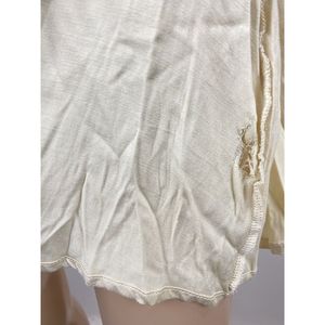 Free People Minidress Bohemian Kai Print Taglia Media, Stampa Floreale Caffè, Silhouette a Trapezio, Vita Naturale, in Chiffon - Product Image 5