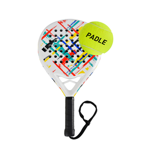 Diseño personalizado Venta caliente 50% Fabricante de raquetas de Pádel de carbono raqueta de pádel - Product Image 1