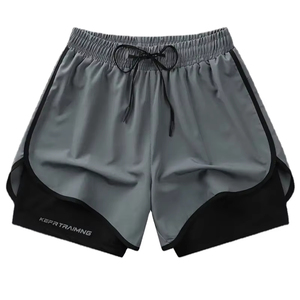 2024 Pantalones cortos de lona con estilo para hombre, ropa informal de calidad superior con ajuste de malla y bolsillo, precio de venta completo - Product Image 1