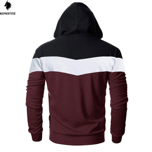 เสื้อฮู้ดผู้ชายลำลองไซส์ XL ผ้าฝ้าย 100% สีพื้น สำหรับฤดูหนาว พิมพ์ลายดิจิทัล สไตล์โดดเด่น ขายดี สินค้ามาใหม่ - Product Image 3