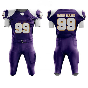 New Arrival Custom American Football <b>Jersey</b> <b>Short</b> Sleeve Customizable Sublimation Adult Wholesale Latest Style - Product Image 6