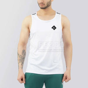 Débardeur d'entraînement avec étiquette personnalisée Débardeur à séchage rapide pour hommes Idéal pour la course ou la gymnastique Débardeur pour hommes - Product Image 1