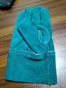 2025 Industrial-Grade Leather Safety <b>Gloves</b> with Custom Logo and Color Multi-Function Wholesale Price for USA - Product Image 4