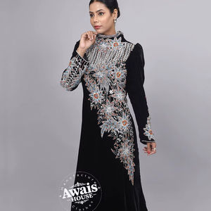 Robe Abaya Grande Taille Musulmane pour Femmes, Vêtement Islamique Modeste, Longue Robe de Prière à Manches Longues, Kaftan, Col Haut pour l'Aïd et le Ramadan - Product Image 1