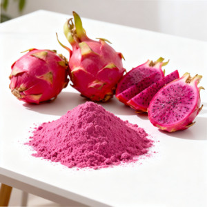 Polvo de Jugo de Pitahaya Liofilizado de Alta Solubilidad para Bebidas Instantáneas, Alimentos Funcionales, Suministro OEM, Empaque de 10 kg - Product Image 3