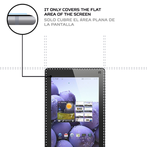 Protecteur d'écran antichoc pour tablette LG Optimus Pad LTE - Product Image 4