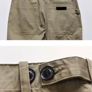 Vente en gros Pantalon de jogging vierge avec poches pour hommes Pantalon de survêtement personnalisé Pantalon cargo Pantalon de survêtement respirant pour hommes - Product Image 5