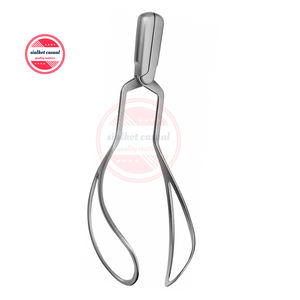 Forceps quirúrgicos de acero inoxidable, instrumentos médicos ginecológicos, de Hospital, con logotipo personalizado - Product Image 1