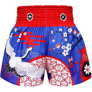 Pantalones cortos de boxeo personalizados para mujer con opciones de logotipo sublimado bordado y ajuste elástico para entrenamiento de gimnasia - Product Image 2