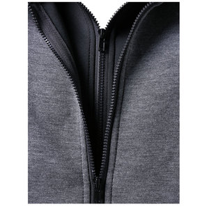 Sweats à capuche et sweat-shirts pour hommes de grande taille pulls à capuche unisexes en coton nouveau design à motif personnalisé avec fermeture éclair latérale - Product Image 3