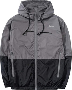 Unisex Winter Casual <b>Lightweight</b> And Comforetable Windbreaker <b>Jacket</b> Outdoor Hooded Solid Pattern Breathable Reversible - Product Image 1
