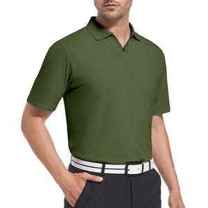 Polos de manga corta para hombre al por mayor, camisetas de polo con cuello de polo bordadas de alta calidad para hombre de EE. UU., polos de golf vintage - Product Image 2