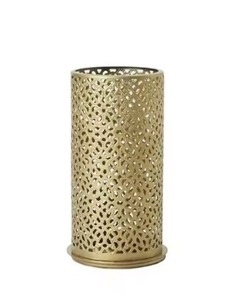 Haute qualité doré tissage métal bougeoir fabriqué à la main dessus de Table éclairage de luxe décor vente chaude décoration de la maison - Product Image 1