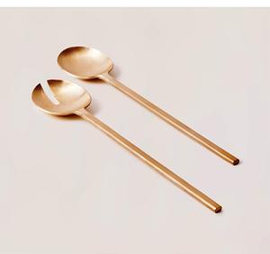 Wood Salad Servers Set of 2 Mango Wood Salad Servers Set of 2 <b>WOODEN</b> SALAD SERVER SET OF 2 HAND MADE UNIQUE KETCHENWAR - Product Image 5