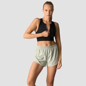 Pantalones cortos cómodos para correr 2 en 1 para mujer-Diseño de doble capa con compresión interna, ideal para entrenamientos de alta intensidad - Product Image 3