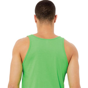 Ensemble de vente au détail 100% Airlume en coton peigné et essoré à anneau 32 simple 4.2 oz vert néon, maillot unisexe - Product Image 6