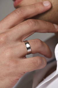 Anillo de compromiso de plata 925 con diamantes cultivados en laboratorio, ajuste cómodo, minimalista, uso diario, regalo de lujo para fiestas de mujeres - Product Image 4