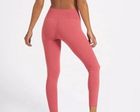 Leggings Deportivos para Mujer, Diseño Nuevo, Hechos a Medida, Cintura Alta, Antibacterianos, Transpirables, de Algodón, Elásticos en 4 Direcciones, con Cierre de Cordón