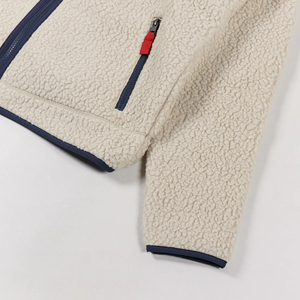 Sudadera con Capucha Extra Grande para Hombre, 100% Algodón, con Cierre Completo, Chaqueta de Forro Polar de Poliéster Más Vendida, Mangas Raglán, Chaqueta con Cierre de Cremallera de un Cuarto - Product Image 5