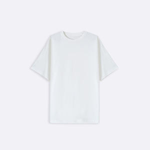 T-shirts 100% coton épais pour hommes OEM Classic Crew Neck Short Sleeve Blank Tops Sérigraphie Personnalisée - Product Image 1